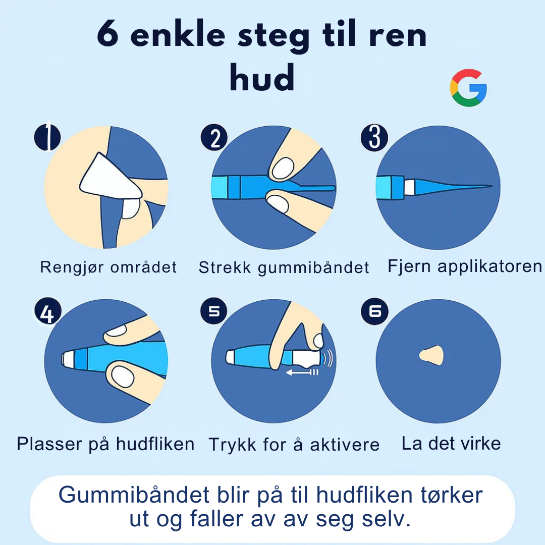 DermClear Sett mot Hudfliker