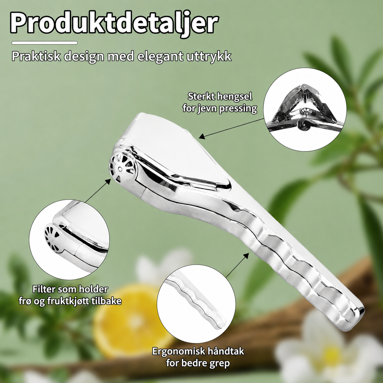 Dråpely – Smart sitruspresse