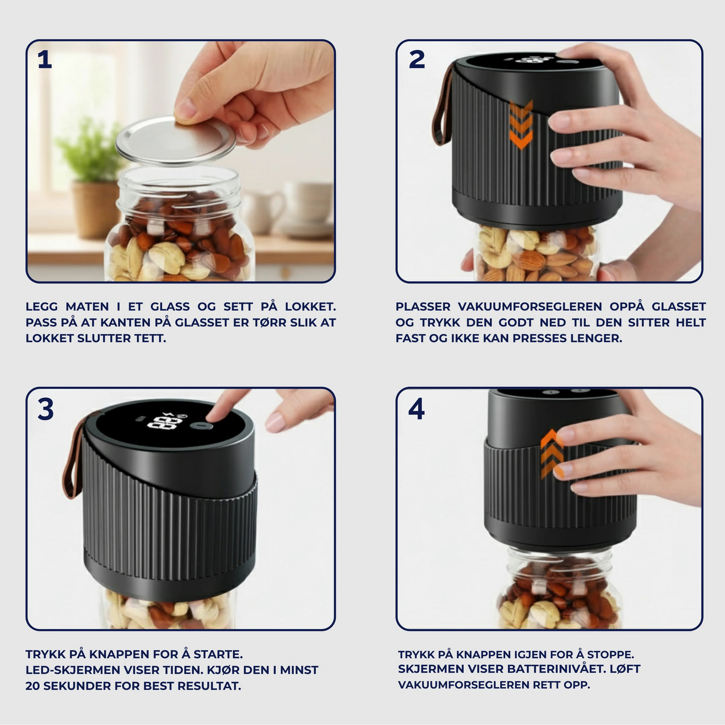 FreshLock™ Vakuumsett